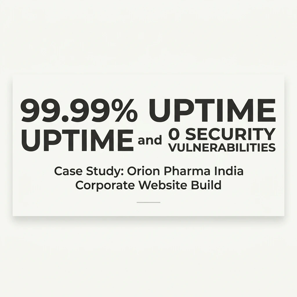Orion Pharma security outcomes